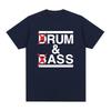 Funny Drum and Bass T Shirt Rum and Ass Lovers Jokes Short Sleeve 100_ Cotton T-shirt Unisex Fashion Classic Oversized Shirt