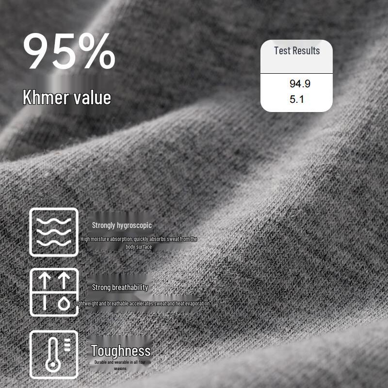 Urban Beauty Men's 7A Antibacterial Cotton Boxer Briefs