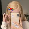 Girls Hair Clip Rainbow Women Kid Hairgrips Colorful Headdress Barrettes Rainbow Shape Sweet 2000s Girls Hairpins