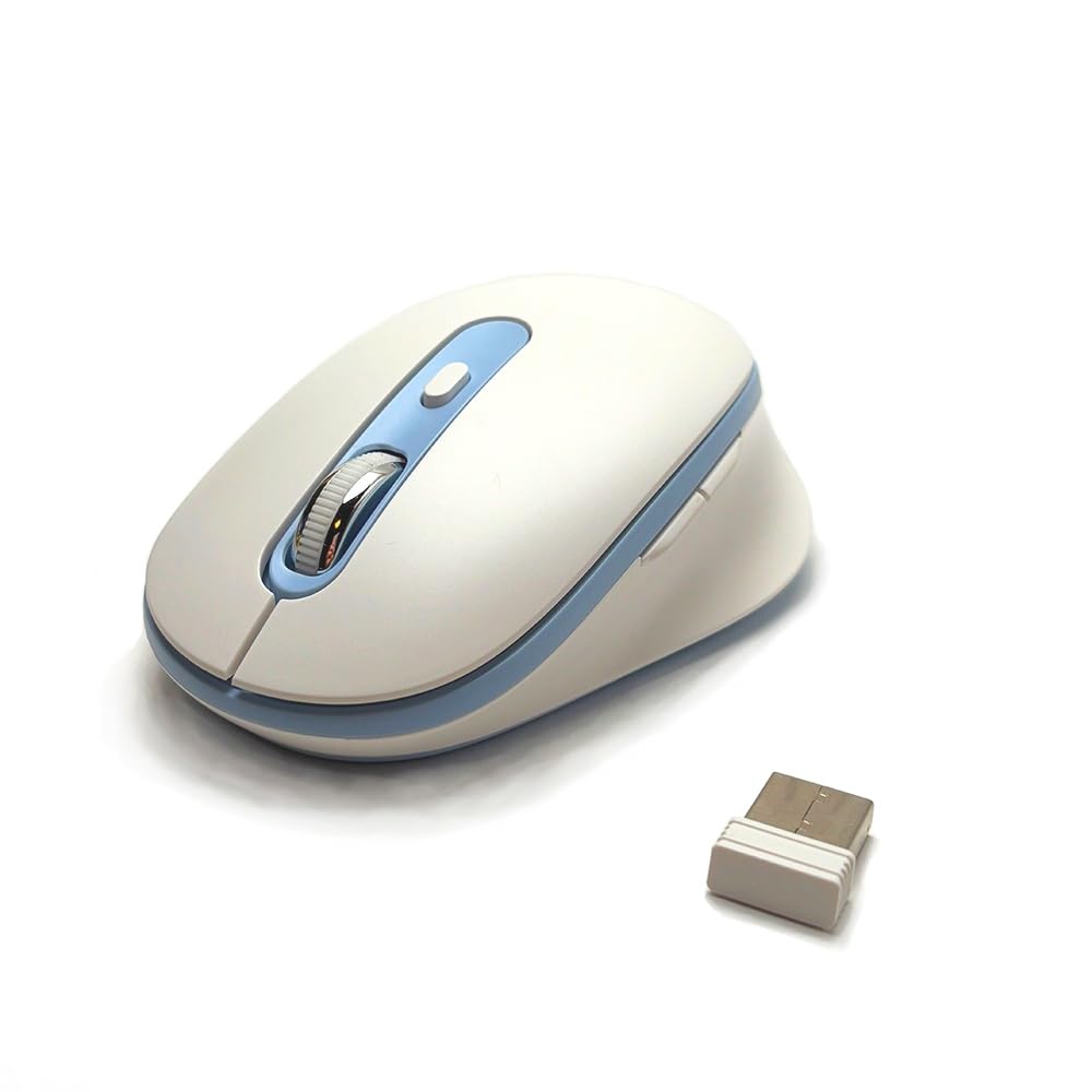 

Mapleya Pairs Up to 3 1 2 Wireless Compatible with and AAA Multiple Device Connections Mouse, Devices, 2.4G USB, Wireless, Bluetooth, Switchable, - чорний