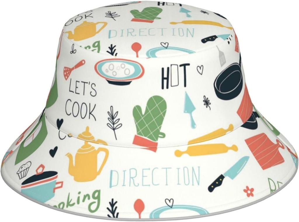 Rainbow Mandala Print Bucket Hat Psychedelic Bohemian Pattern Sun Hat For Men Women Summer Beach Festival Outdoor UPF