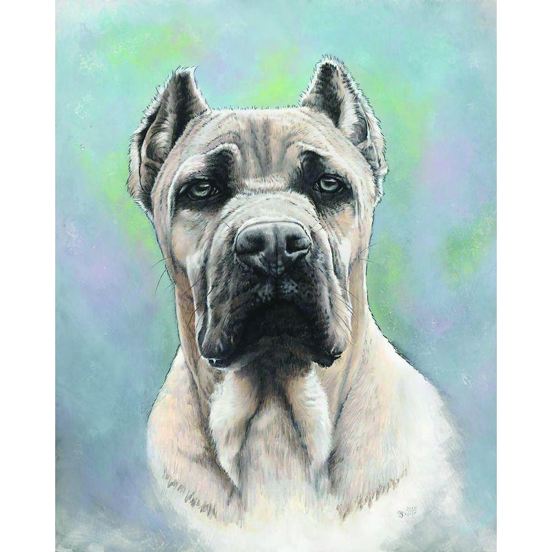 5D Diamond Painting Dog Cross Stitch სრული მრგვალი ბრილიანტის ნაქარგები მოზაიკა ცხოველთა ხელნაკეთი Rhinestone სახლის დეკორი