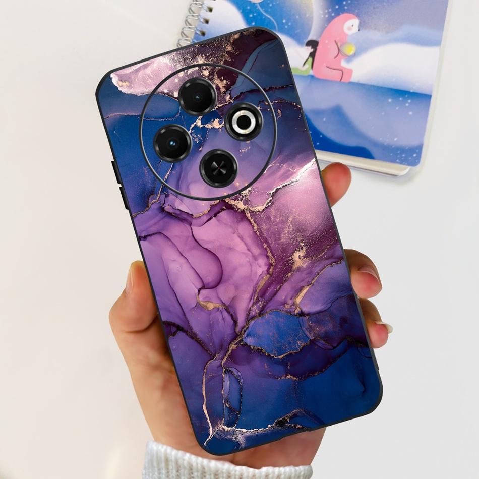 For Tecno Spark 30C Phone Case Spark30C 4G KI5 KI5n Elegant Printing Soft Silicone TPU Cases