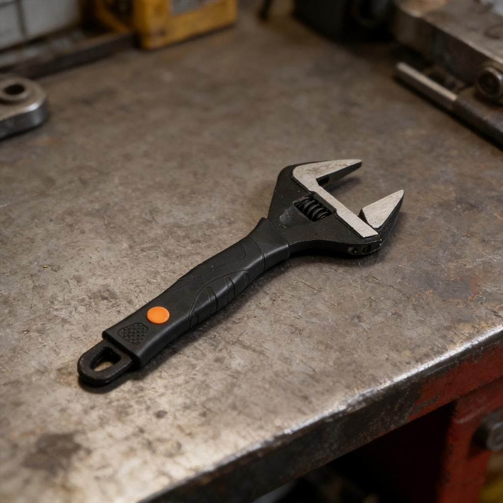 Adjustable Wrench Anti-slip Wrench Wrench With Grip Ergonomic Handle Design
