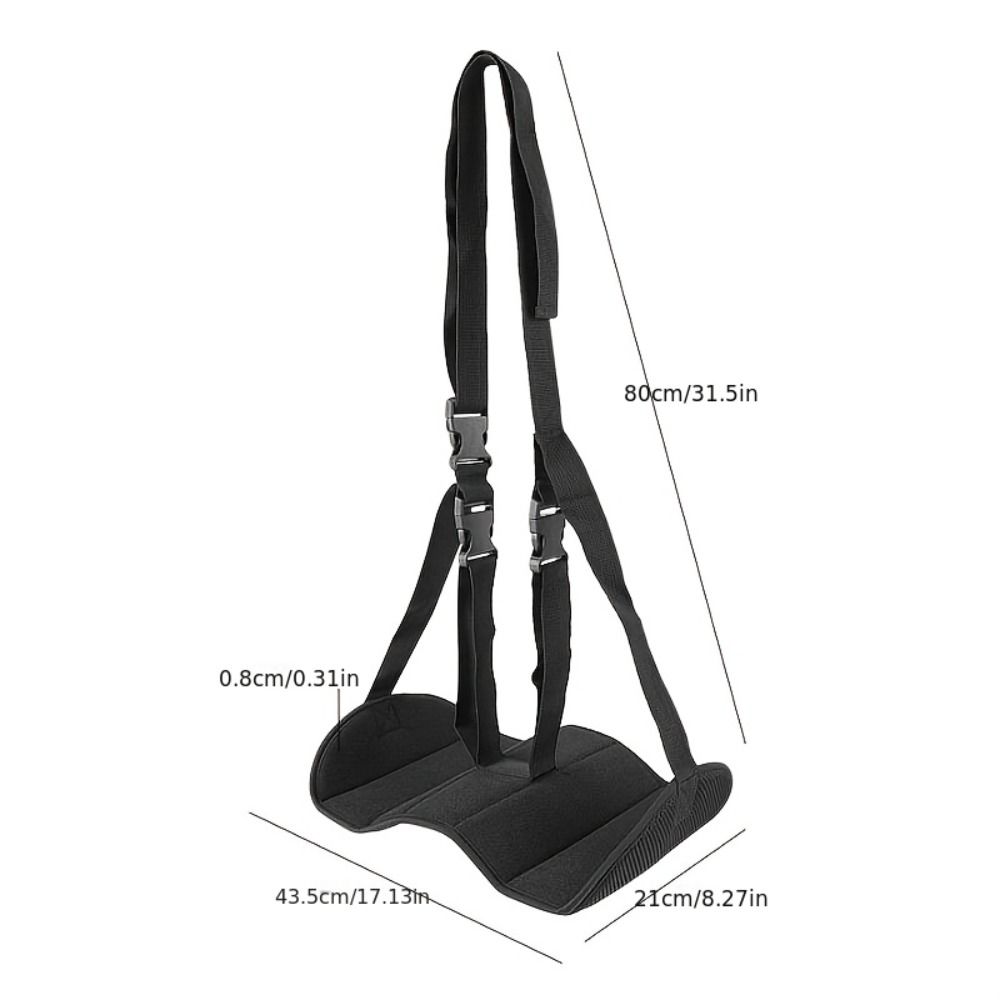 Breathable Airplane Foot Hammock Adjustable Airplane Foot Rest Leg Support Cushion  Train Bus