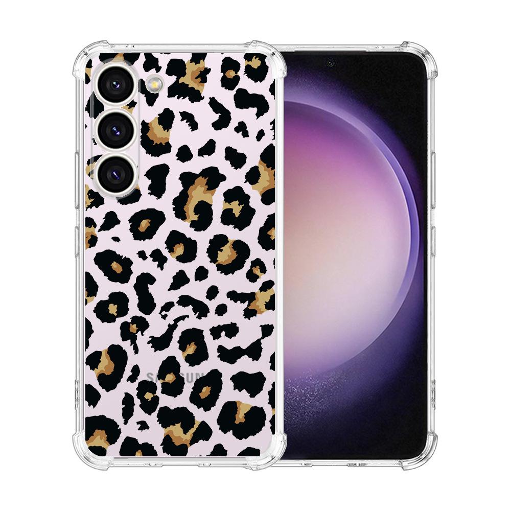 Samsung Galaxy S24 Ultra Case Airbag TPU Painted Butterfly Flowers - Perfect Fit