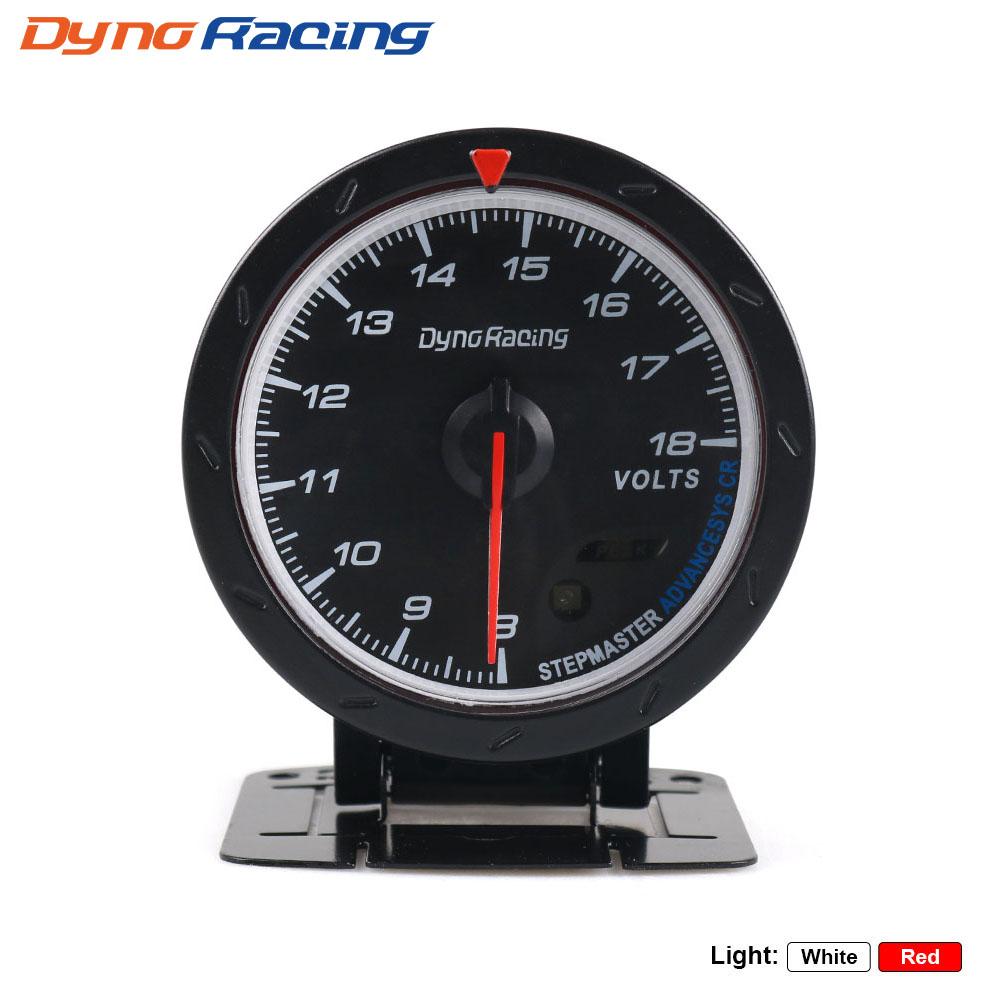 Dynoracing 60MM Volt meter Water temp Oil temp gauge Turbo Boost gauge Oil press meter Exhaust gas temp gauge EGT Vacuum gauge