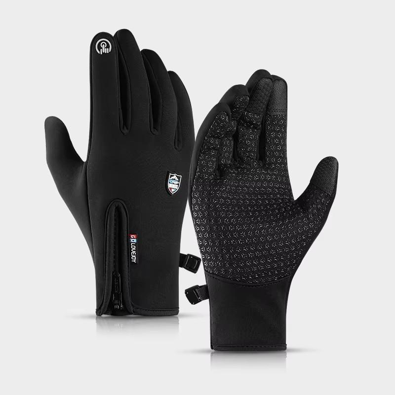 GOLOVEJOY DB67 Winter Warm Touch Screen Cycling Motorcycle Outdoor Other Sports Gloves in Black Racing Gloves M чёрный
