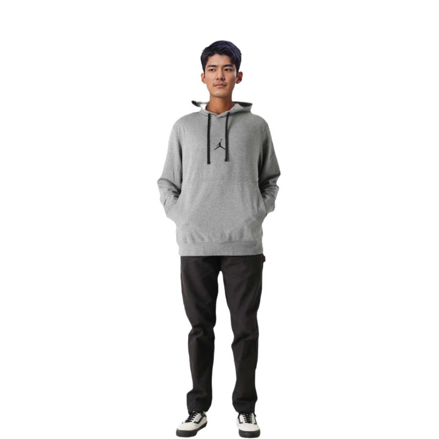 Jordan Sweatshirts Men's Gray Hooded Moderate Regular DA9860-091