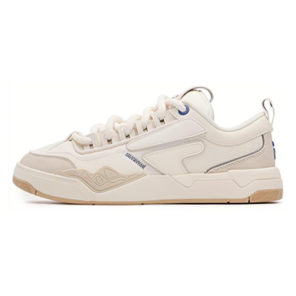 FILA Nollie Comfortable Versatile Low-Top Skate Shoes Men sneaker White T12M332301AGB