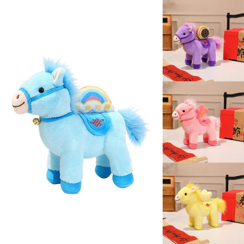Traditional Horse Plush Doll With Soft Plush Material For Celebrations And Home Decoration