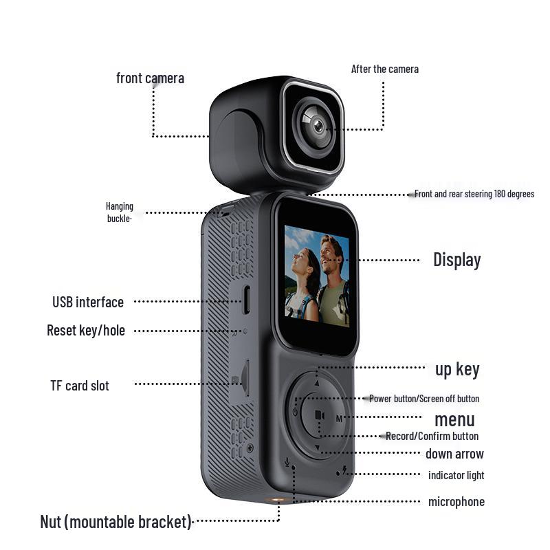 4K Night Vision Outdoor Sports & Meeting Camera