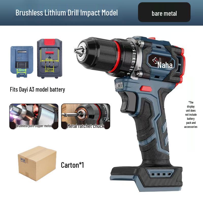 Naha 21V Cordless Drill & Electric Screwdriver with Rechargeable Battery