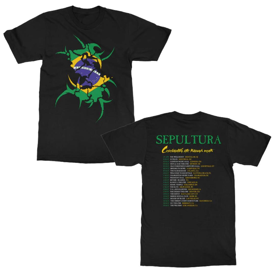 Sepultura Spring 2026 North American Tour T-Shirt M