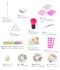 Iro Gel Compatible Gel Nail Starter Kit with 30 Irogel LED Chip Automatic and Mode (irogel) UV/LED High-powered Light, Colors, Light, Sensor, Low-heat