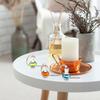 20 Pcs 8 Ml Hanging Car Air Freshener Diffuser Cylindrical Shape Empty Clear Glass Essential Diffuser Diffuser Bottle Car Air Fr
