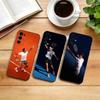 Roger Federer Handyhülle Schwarzes Silikon Weich Für Samsung S25,S24,S21,S22,S23,S30,Ultra,S20,Plus,Fe,Lite