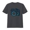 Vintage Boho Floral Camera Print Casual Photography Lover T Shirt vintage Washed fashion streetwear Slightly Breathable
