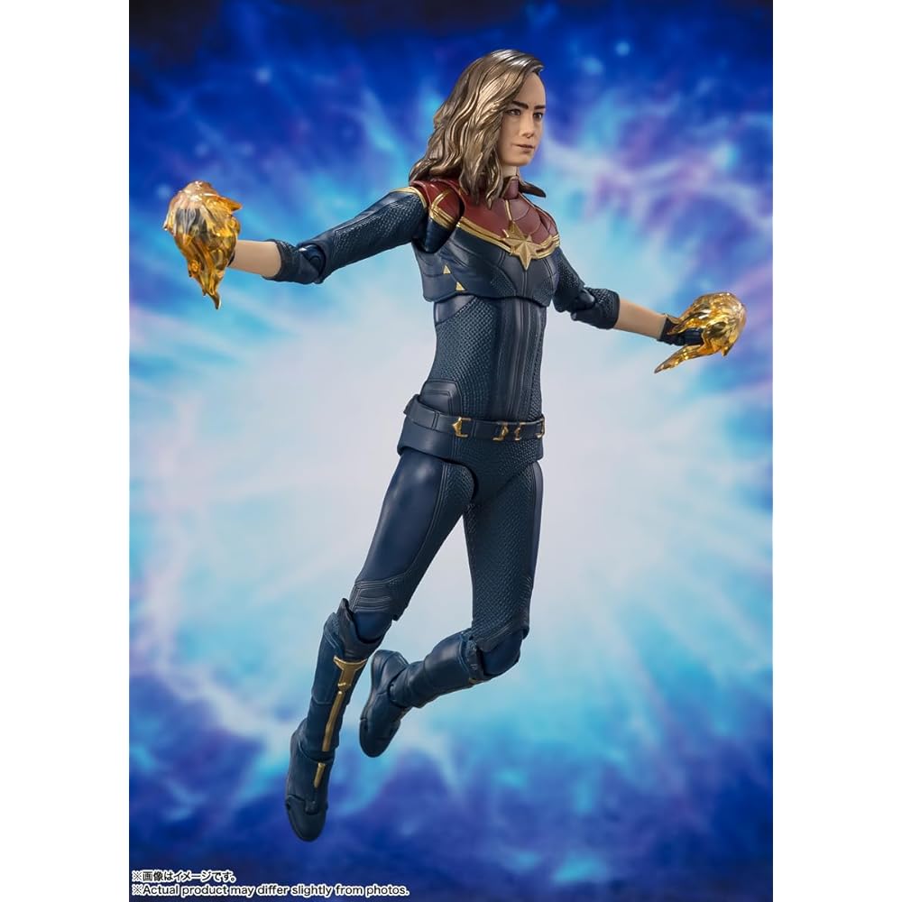 TAMASHII NATIONS S.H. Figuarts Captain Marvel Marvels 150mm ABS PVC Action Figure
