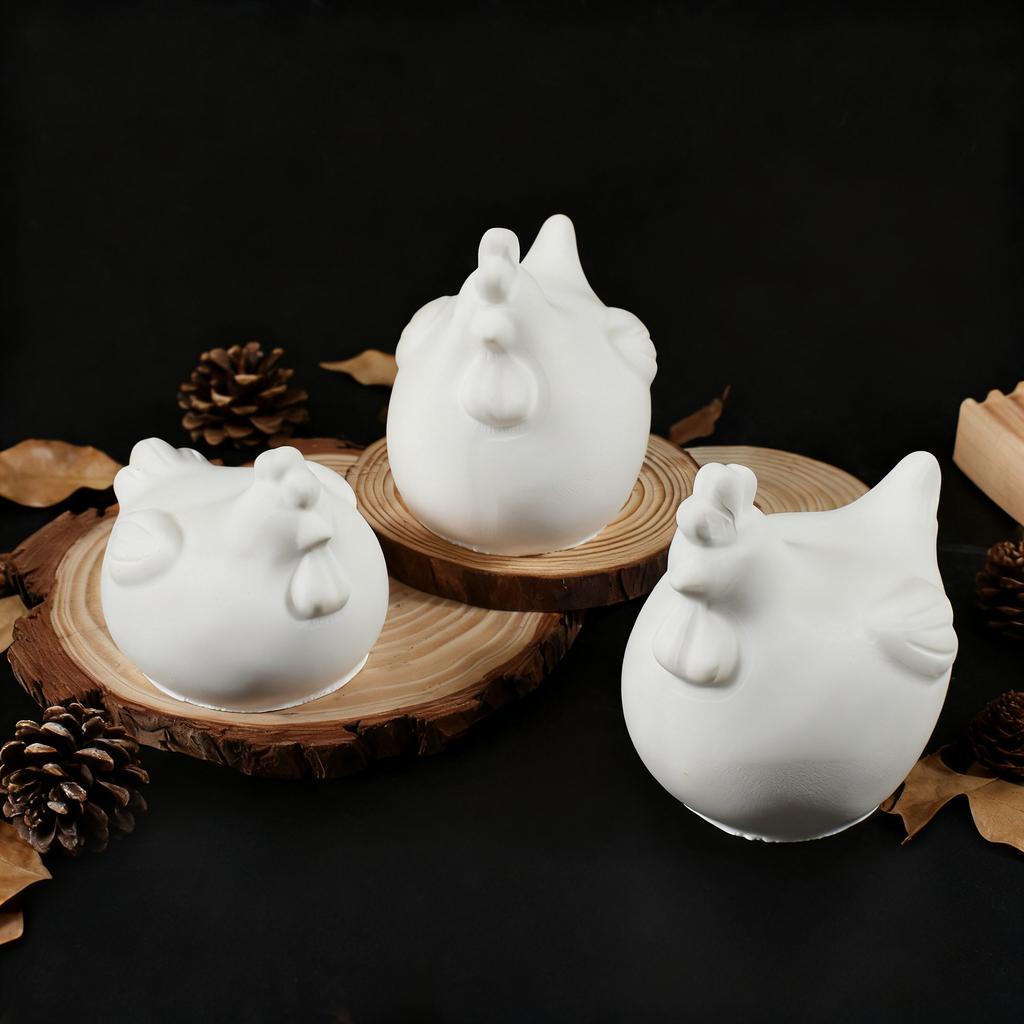 Diy Chick Mold Silicone Candle Ornament Mold 3d Rooster Mold Easter For Plaster Craft Holiday Crafting Candle Making