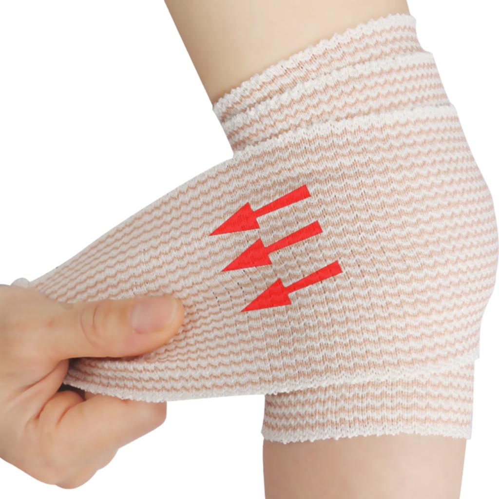 Striped Elastic Bandage Wrap Compression Bandage Fixed Strap Breathable Binding Band Wrapping Elastic Band For Sports Protection