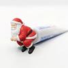 Yousheng Santa Toothpaste Topper Reusable Funny Toothpaste Dispenser 3D Santa Claus Pooping Toothpaste Cap for Christmas Bathroom Decor