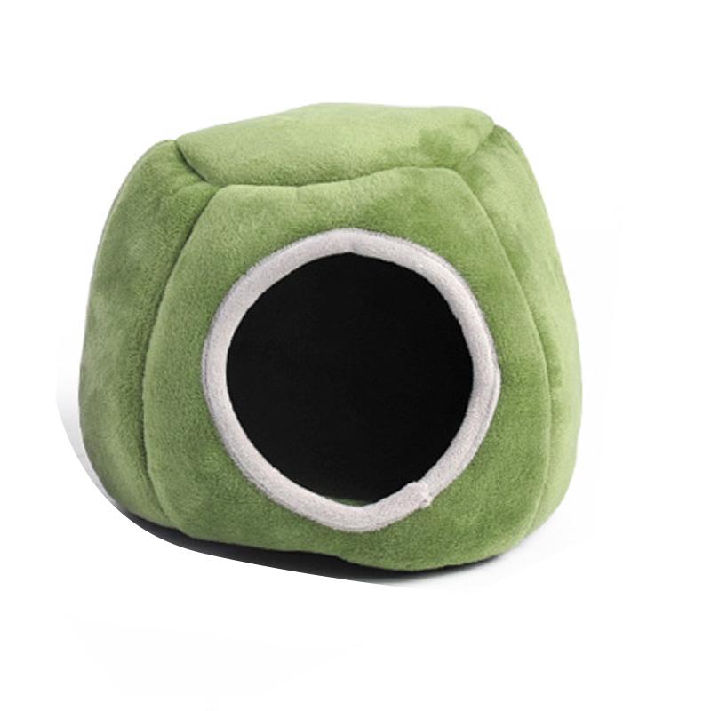 

Маленькое хлопковое гнездо для домашних животных, ветрозащитное, теплое и удобное гнездо для ежа, овцы, полузакрытое юрта, гнездо для ежа, хомяка