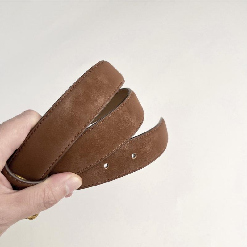 Cintura da donna in pelle opaca pile, mucca retrò da donna di alta gamma nera decorativa pantaloni casual
