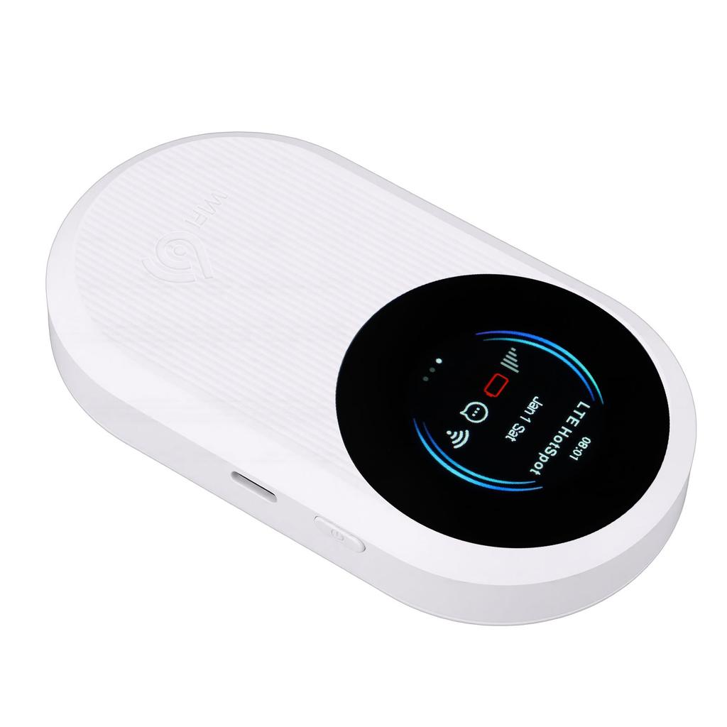 4G LTE Mobile Hotspot Router 3000mAh 300Mbps Portable WiFi6 Hotspot with SIM Card Slot for B1 B3 B5 B7 B8 B20 B38 B40