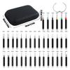 36PCS Car Terminal Removal Connector Extractor Puller Pin Extractor Release Pin Car Mechanical Tools for Auto Repair