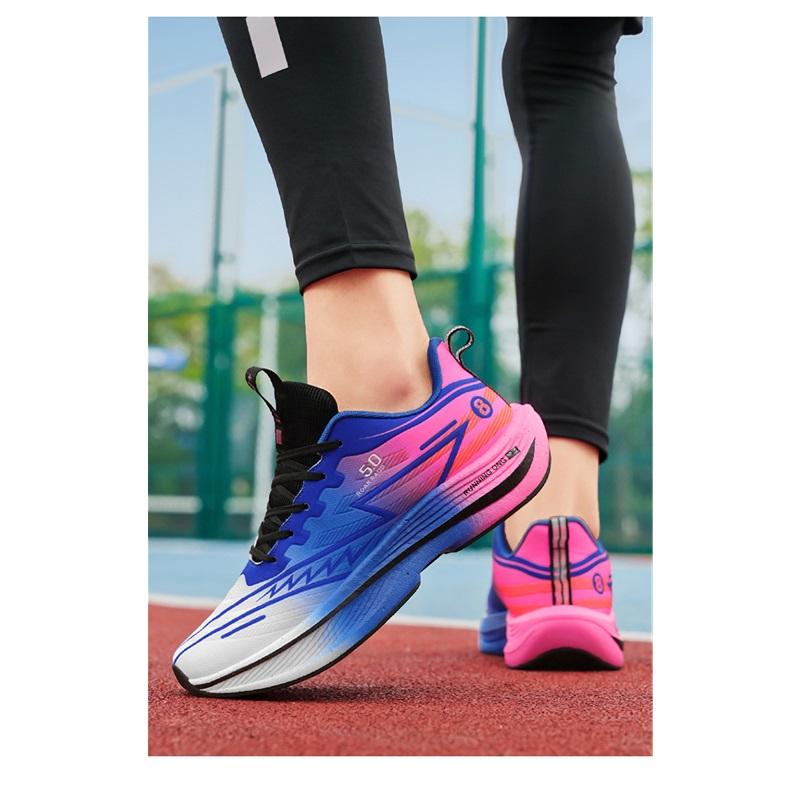 Niskie Buty do Biegania Sznurowane Lekkie Oddychające Sportowe Trampki