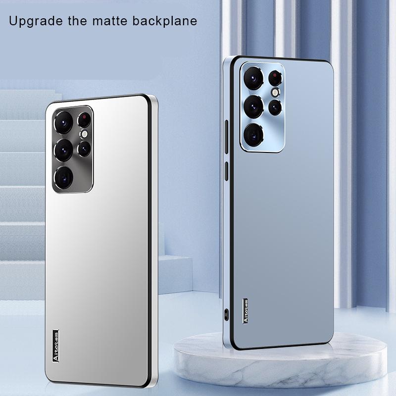 360 Full Shockproof TPU Case for Samsung Galaxy S26Ultra S25 S24 S23 S22 S21 Ultra Plus 5G S22 Aluminum Metal Lens Armor Full Protection Mobile Cover