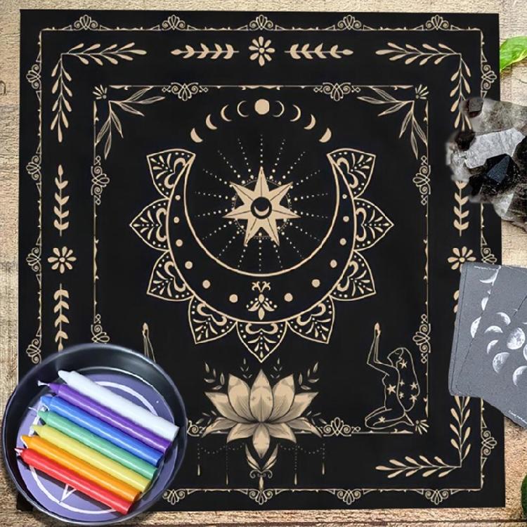 Astrology Tarots Table Altar Cloth Board Games Mats Divinations Altar Tablecloth