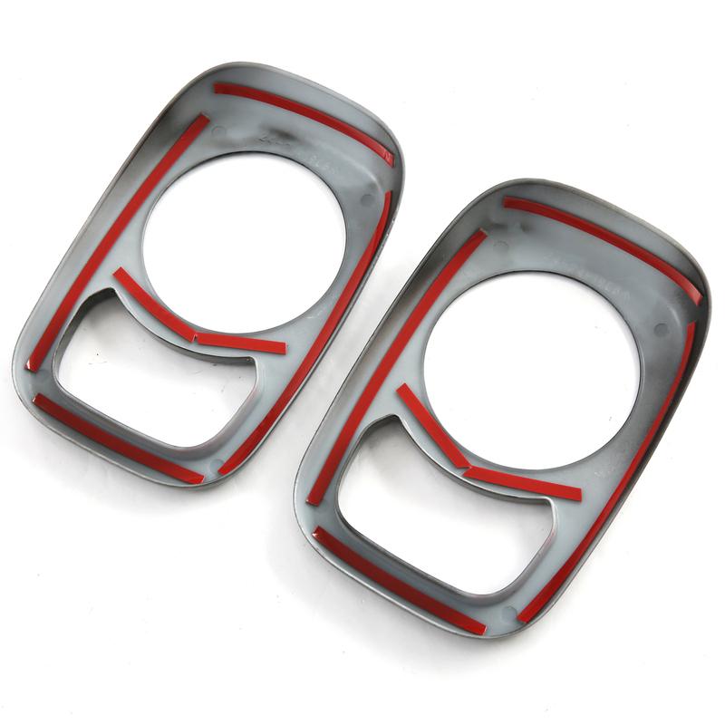 Car Accessories For Mercedes-Benz Vito W447 2024 2025 Carbon Fiber Printed Interior Front Side Air Vent Outlet Cover Trim 2pcs