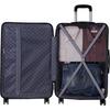 MEDIUM SUITCASE 60 CM BLACK ORION