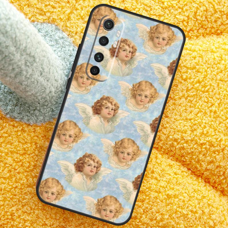 Cute Angels Aesthetic Aesthetics Case For Xiaomi 17 Pro Max 13 14 15 Ultra 13T 14T 15T Cover For POCO X7 X5 X6 F5 F6 F7 F8 Pro