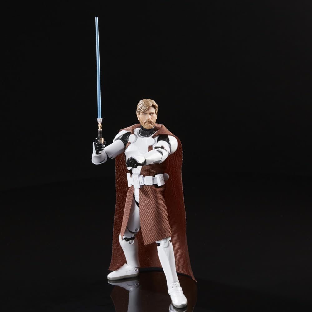 Hasbro Star Wars Black Series Clone Commander Obi-Wan Kenobi E5157 Authentic