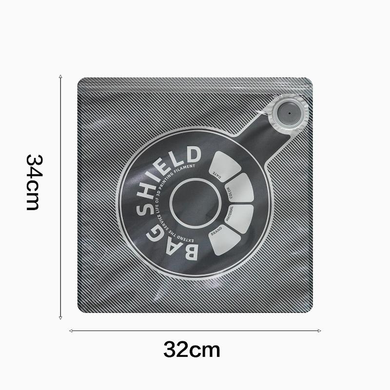 1/5/10Pcs Dryer Safekeep Humidity Resistant Sealing Bag 3D Filament Storage Bag With Valve Vacuum Bag Keep Filament Dry Sealed
