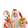 Christmas Santa Claus Figurine Decoration Collectible Doll Tabletop Ornament for