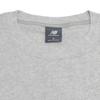 New Balance Men S aThleTicS Logo ShorT Sleeve T ShirT Grey mT51500 Ahh