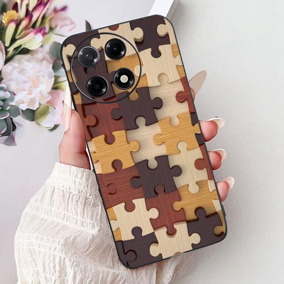 New Design Phone Case For Tecno Camon 30S Pro Camon30S CLA5 CLA6 Black Silicon Soft TPU Back Cover For Camon 30S 30SPro 4G