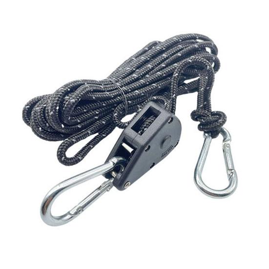 1 Set Makara Halat Gerdirici 4/5M İpli Ağır Hizmet Dış Mekan Sırt Çantası Yürüyüş Tekne Kampı Gerdirme Halatı Ayarlayıcı Sıkıcı