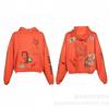 Paly Hollywood FW26 Knit Terry Hooded Sweatshirt Vintage Washed Distressed Loose Fit