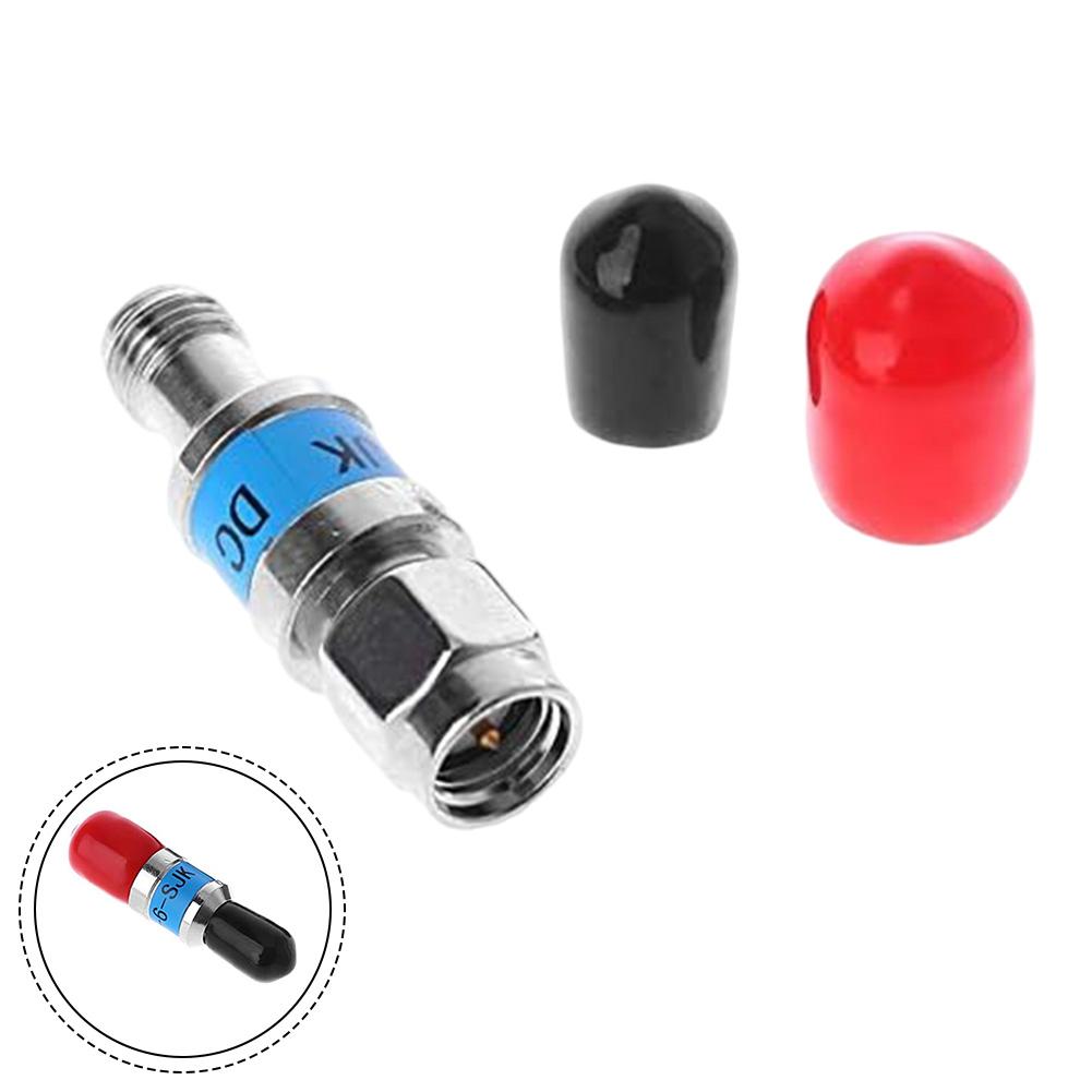 1 Set For SMA DC Block 50 Ohm Blocker RF Coaxial DC-6GHZ For SMA Male And Female Connectors For Cable Accessories Blocker