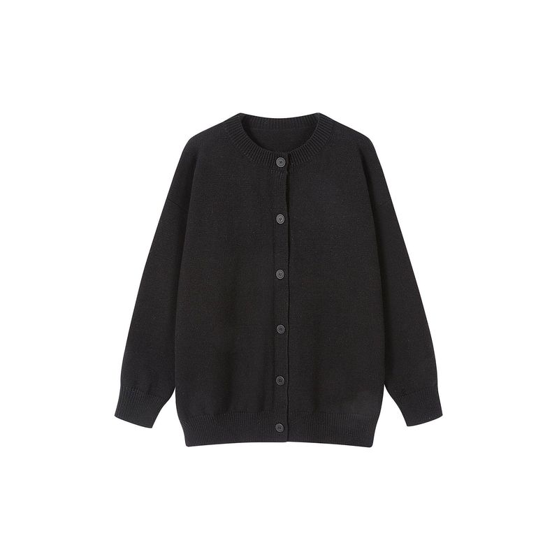 2026 Spring New Plus Size Women's Sweater Cardigan Coat Mid-Length Slimming Lazy Style Knitted Top
