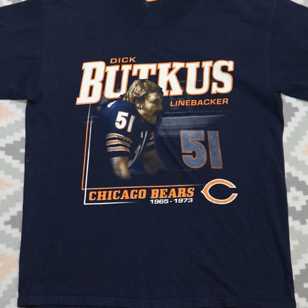 Dick Butkus Memory Navy T-shirt Short Sleeve All Sizes JJ4547