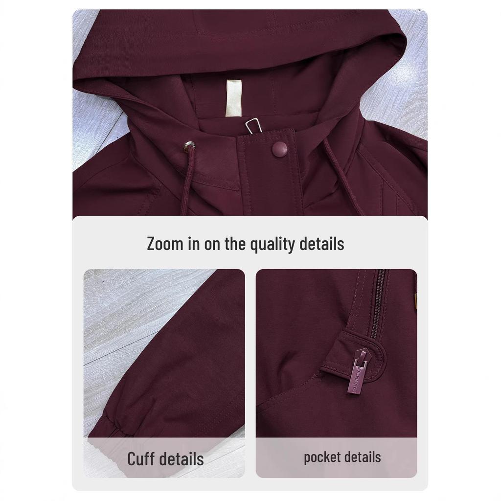 2026 Spring Jacket for Stylish Middle-Aged Women - Plus Size