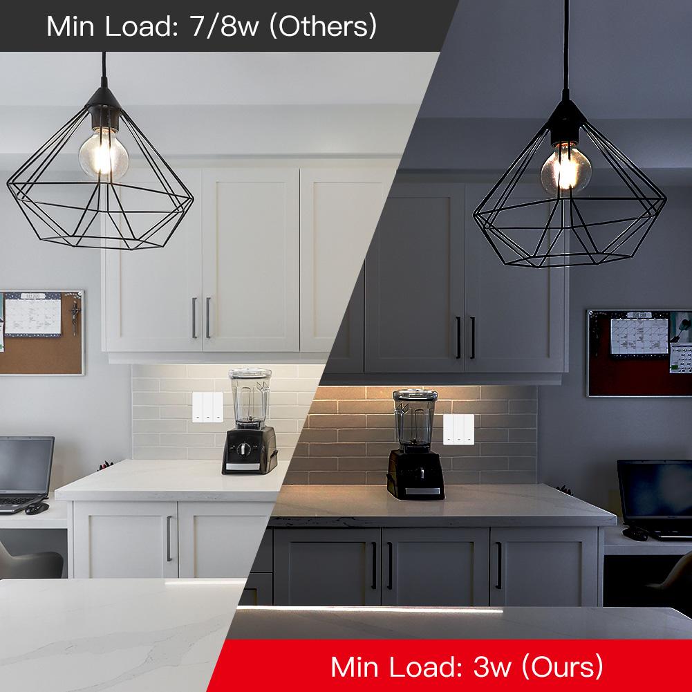 MOES NO Neutro No Condensatore Zigbee 3.0 Pulsante a Muro Wireless Interruttore Luce Intelligente Tuya Standard UE UK 1/2/3 Gang