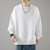 Unisex 450G Fleece Oversized Sweatshirt – Long Sleeve, Round Neck, Ideal for Autumn and Winter
