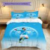 3pcs Duvet Cover Set, Manchester United Manchester City Digital Print Bedding Set, Soft Comfortable Bedclothes For Bedroom, Guest Room